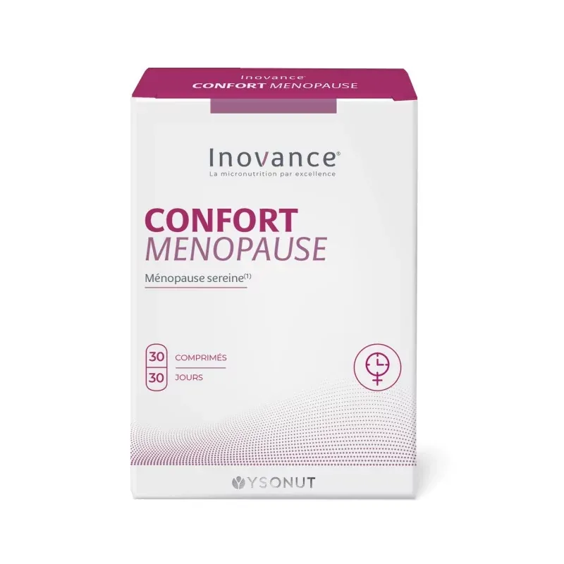 Inovance Confort Ménopause 30 comprimés - Univers Pharmacie Inovance Confort Ménopause 30 comprimés - Univers Pharmacie