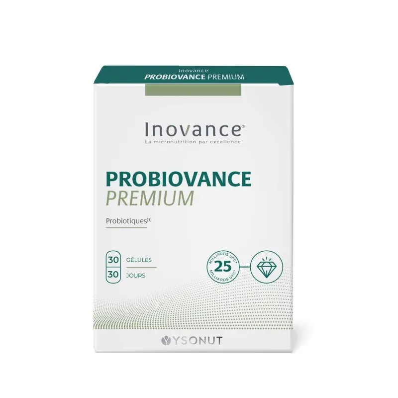 Inovance Probiovance Premium 30 gélules - Univers Pharmacie Inovance Probiovance Premium 30 gélules - Univers Pharmacie