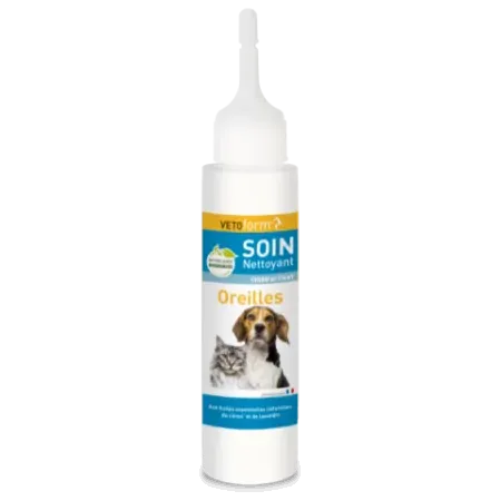 Vetoform Lait Nettoyant Oreilles Chien & Chat 100 ml - Univers Pharmacie