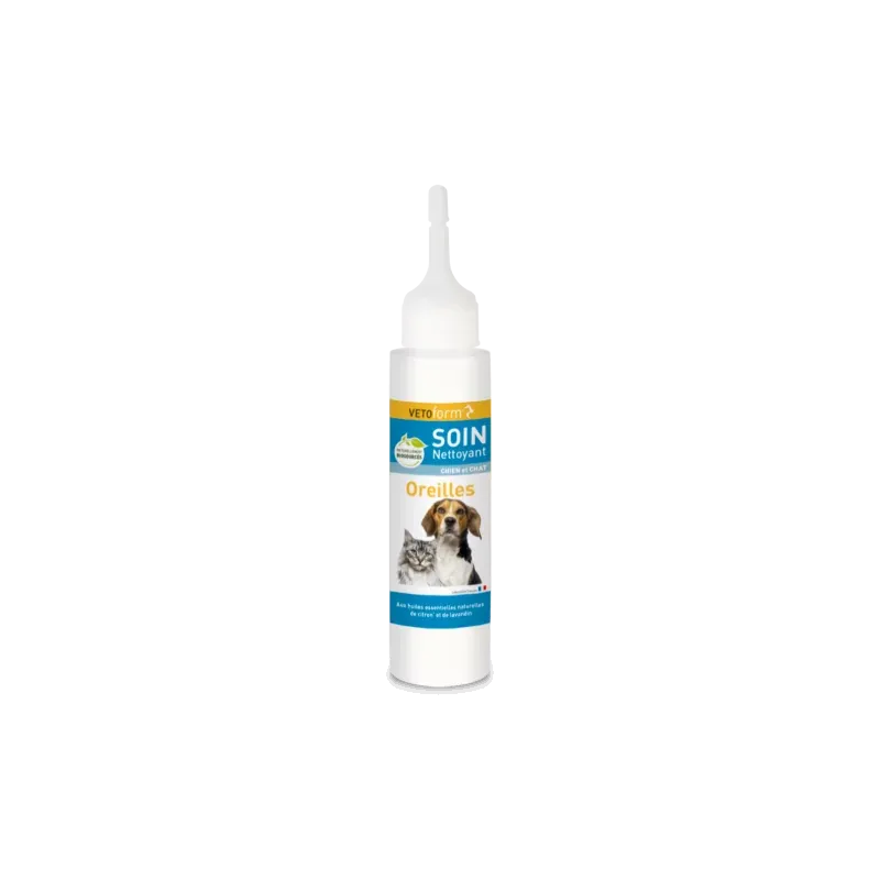 Vetoform Lait Nettoyant Oreilles Chien & Chat 100 ml - Univers Pharmacie Vetoform Lait Nettoyant Oreilles Chien & Chat 100 ml - Univers Pharmacie