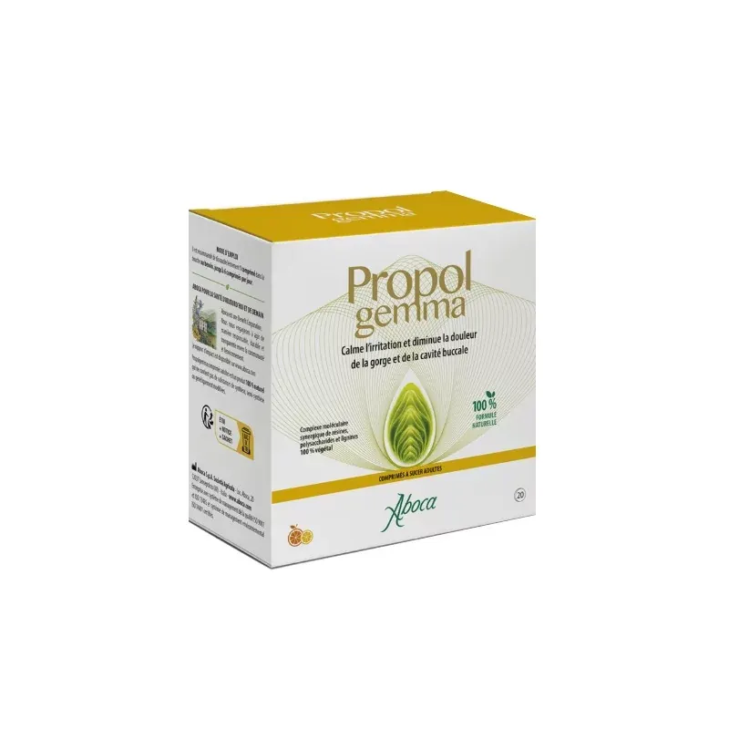 Propolgemma 20 comprimés à sucer - Univers Pharmacie