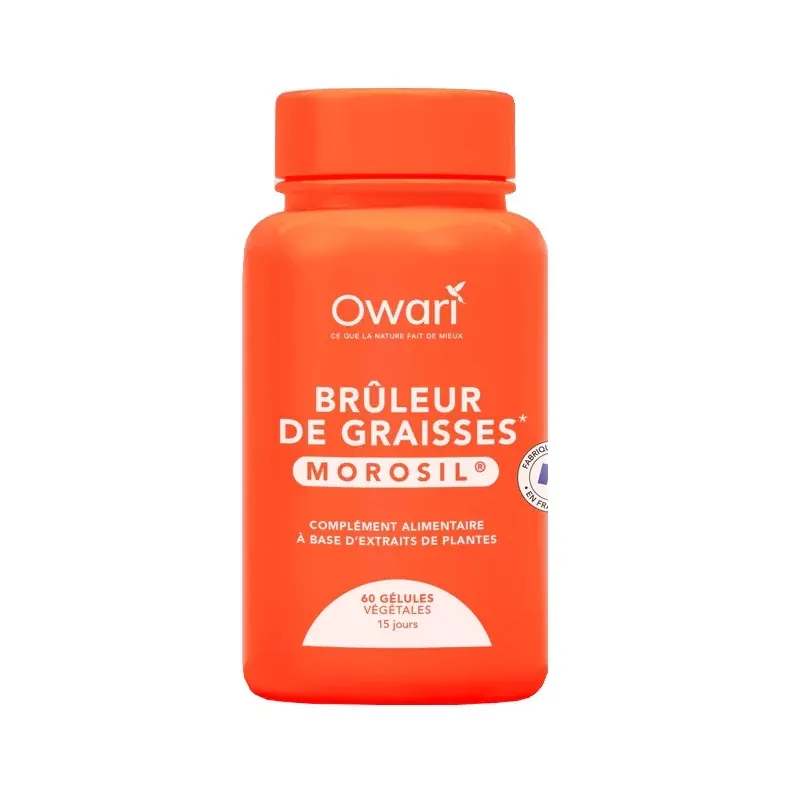 Owari Brûleur de Graisses Morosil 60 gélules - Univers Pharmacie Owari Brûleur de Graisses Morosil 60 gélules - Univers Pharmacie
