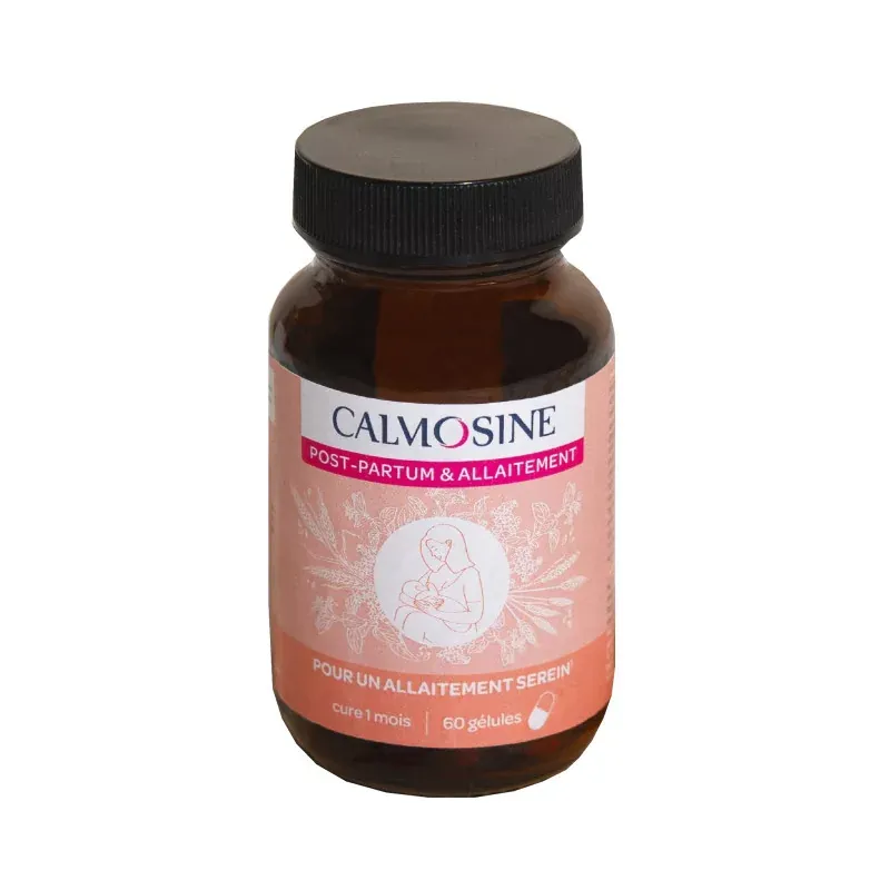 Calmosine Post-partum & Allaitement 60 gélules - Univers Pharmacie Calmosine Post-partum & Allaitement 60 gélules - Univers Pharmacie