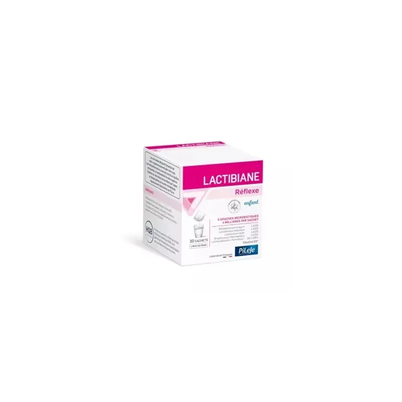 PiLeJe Lactibiane Réflexe Enfant 30 sachets - Univers Pharmacie