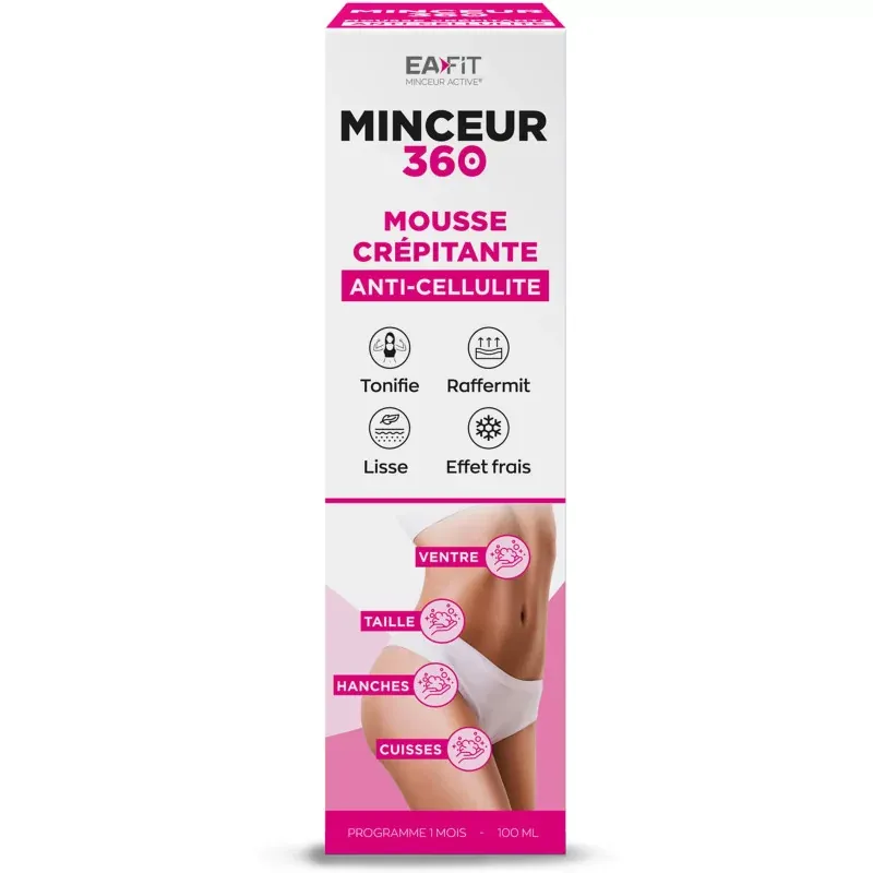 Eafit Minceur 360 Mousse Crépitante 100ml - Univers Pharmacie