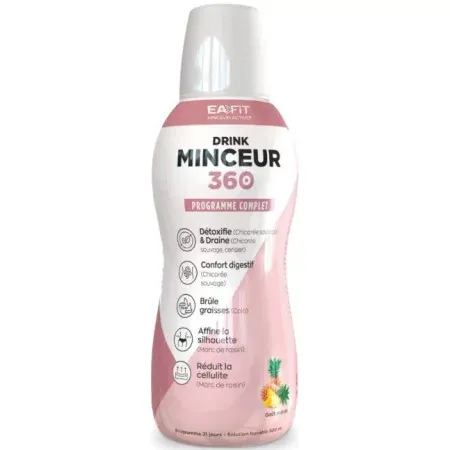 Eafit Drink Minceur 360 Goût Ananas 500ml - Univers Pharmacie