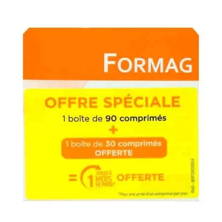 PiLeJe Formag Magnésium Marin 90 + 30 comprimés - Univers Pharmacie