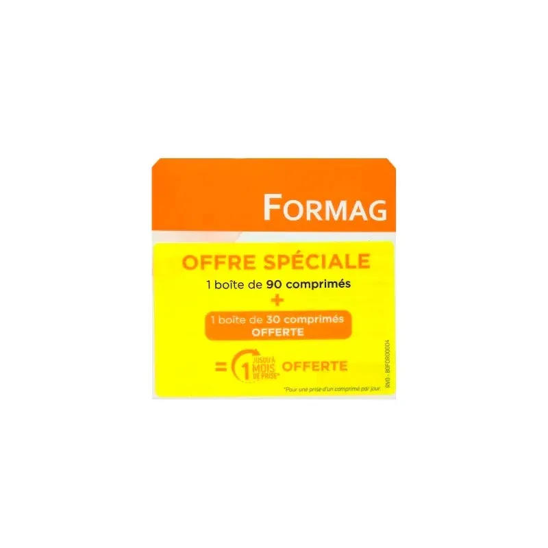 PiLeJe Formag Magnésium Marin 90 + 30 comprimés - Univers Pharmacie