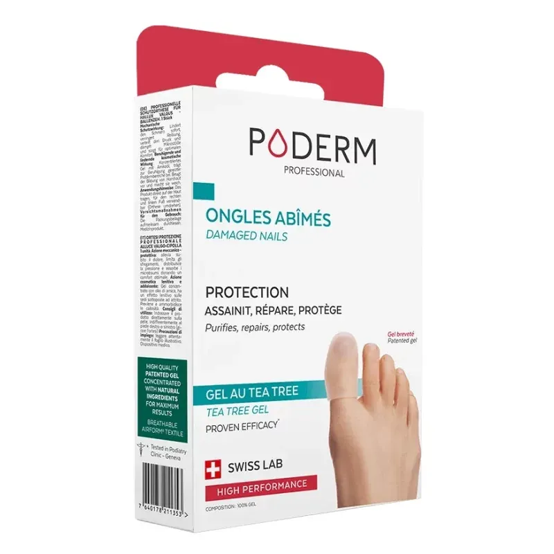 Poderm Capuchon Orteil Taille M X2