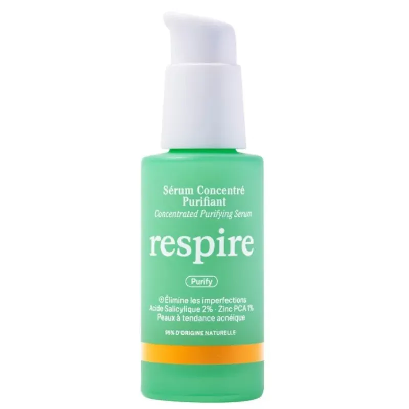 Respire Sérum Concentré Purifiant 30ml Respire Sérum Concentré Purifiant 30ml