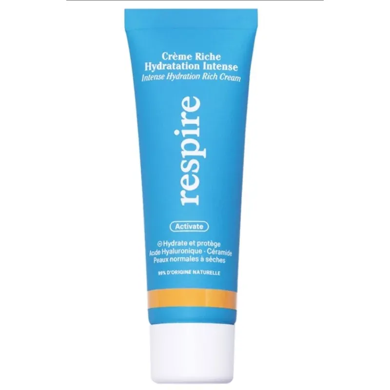 Respire Crème Riche Hydratation Intense 50ml - Univers Pharmacie Respire Crème Riche Hydratation Intense 50ml - Univers Pharmacie