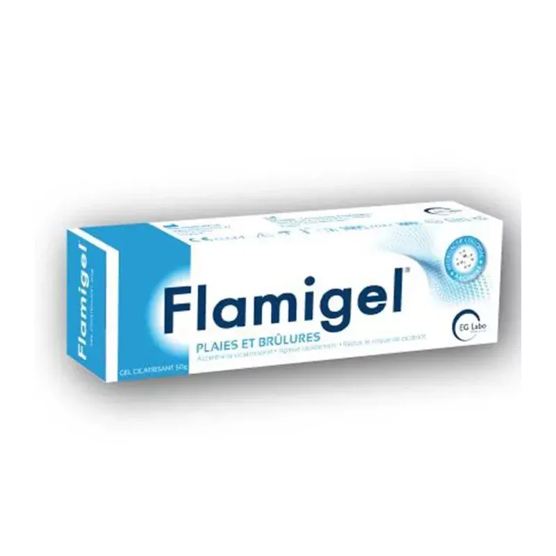 Flamigel Gel Cicatrisant Plaies et Brûlures 100g Flamigel Gel Cicatrisant Plaies et Brûlures 100g