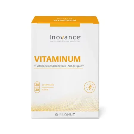 Inovance Vitaminum 30 comprimés - Univers Pharmacie
