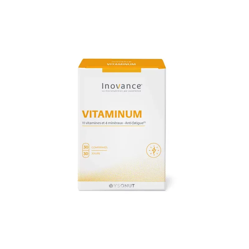Inovance Vitaminum 30 comprimés - Univers Pharmacie Inovance Vitaminum 30 comprimés - Univers Pharmacie