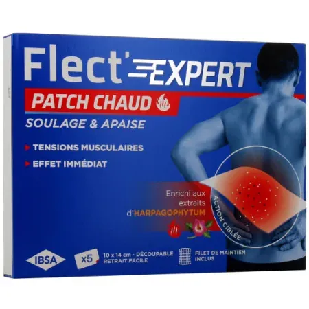 Flect' Expert Patch Chaud X5 - Univers Pharmacie
