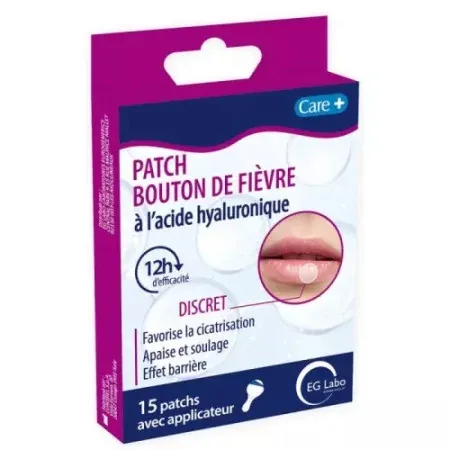 Care+ Patch Bouton de Fièvre X15 - Univers Pharmacie