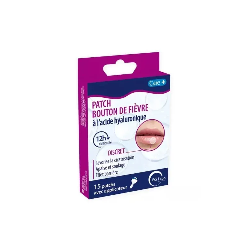 Care+ Patch Bouton de Fièvre X15 - Univers Pharmacie