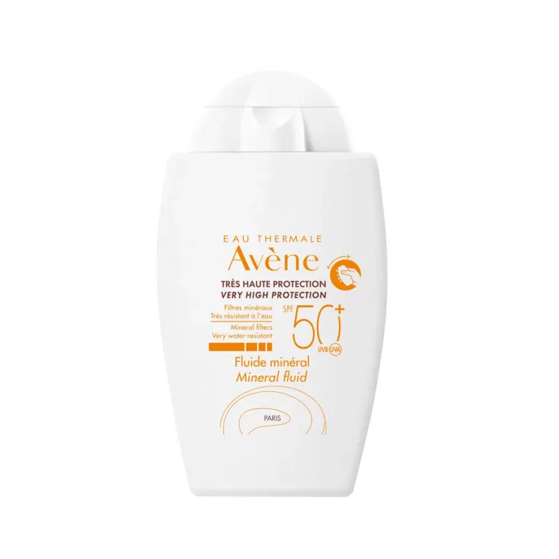 Avène Fluide Minéral Très Haute Protection SPF50+ 40ml - Univers Pharmacie