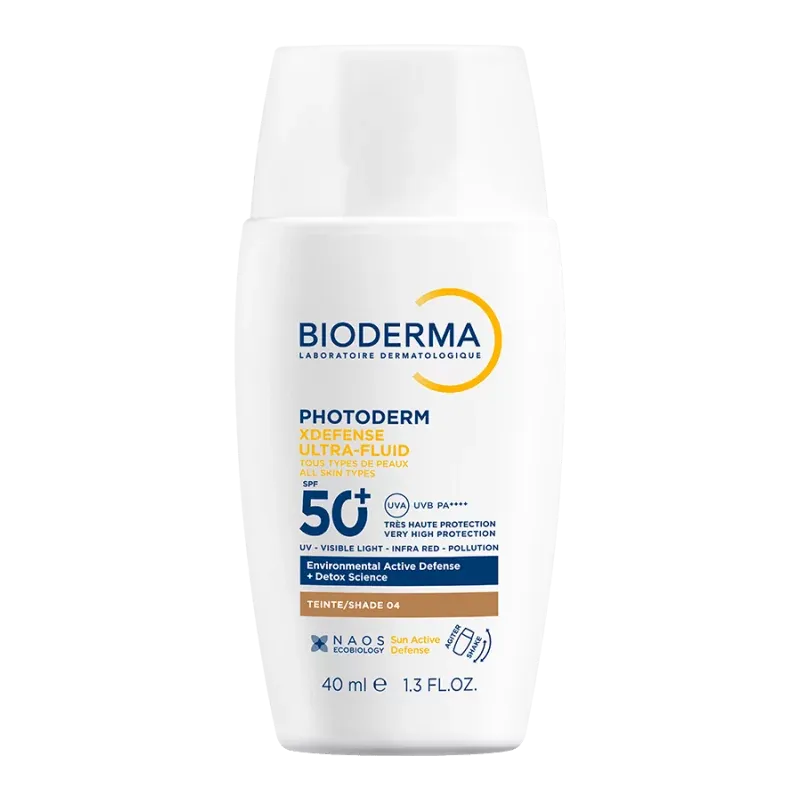 Bioderma Photoderm Xdefense Ultra-Fluid SPF50+ Teinte 04 40ml
