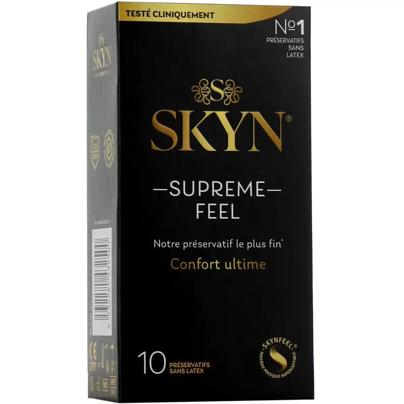 Skyn Supreme Feel 10 préservatifs - Univers Pharmacie