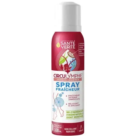 Santé Verte Circulymphe Jambes Légères Spray Fraîcheur 100ml - Univers Pharmacie