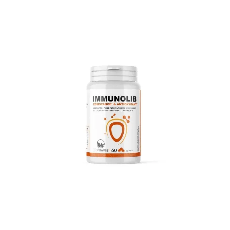 Soriavie Immunolib 60 comprimés - Univers Pharmacie Soriavie Immunolib 60 comprimés - Univers Pharmacie
