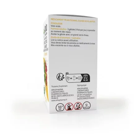 Arkopharma Arkogélules Busserole 45 gélules dos 1 Arkopharma Arkogélules Busserole 45 gélules dos 1