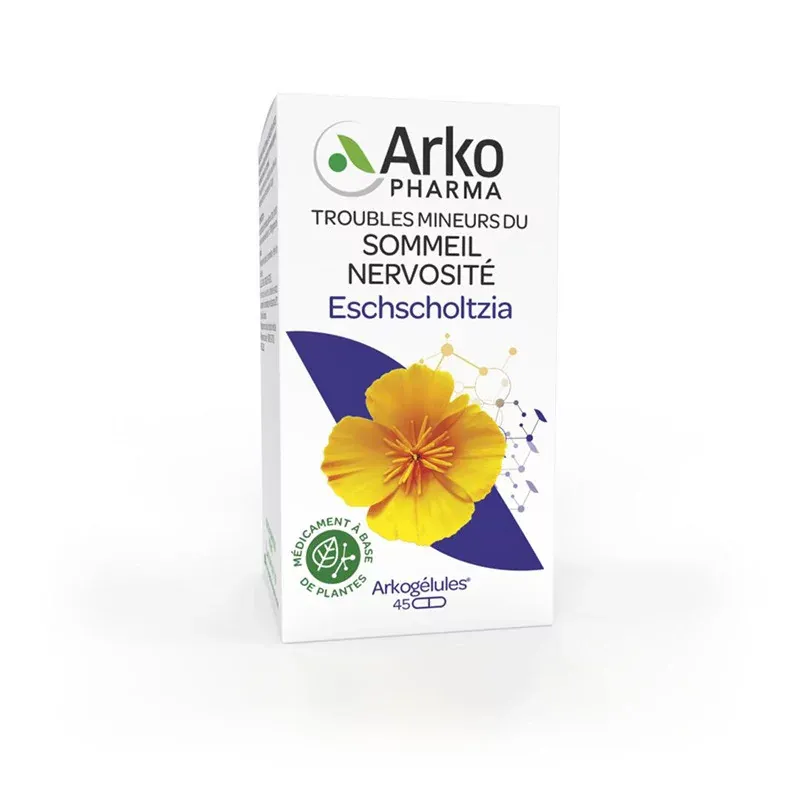 Arkopharma Arkogélules Eschscholtzia 45 gélules - Univers Pharmacie