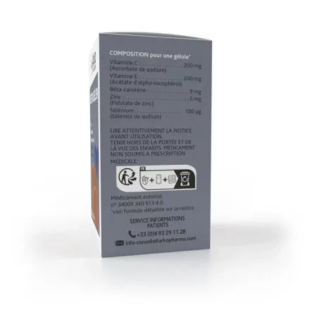 Arkopharma Bétasélen 50 gélules côté 1