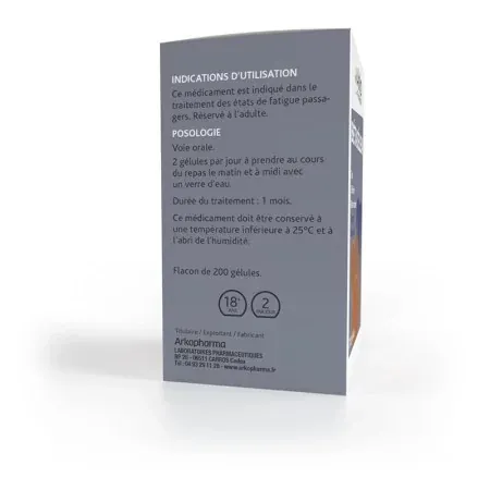 Arkopharma Bétasélen 200 gélules côté 2