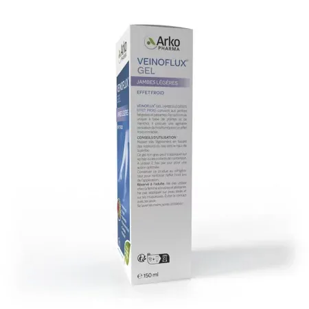 Arkopharma Veinoflux Gel Effet Froid 150ml - Côté 1
