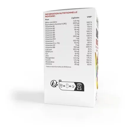 Arkopharma Azinc Vitalité 120 gélules - côté 1