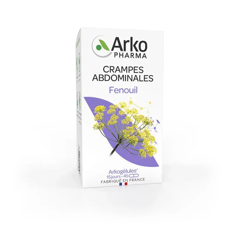 Arkopharma Arkogélules Fenouil 45 gélules - Univers Pharmacie Arkopharma Arkogélules Fenouil 45 gélules - Univers Pharmacie