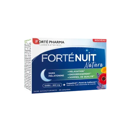 Forté Pharma Forté Nuit Natura 30 comprimés - Univers Pharmacie