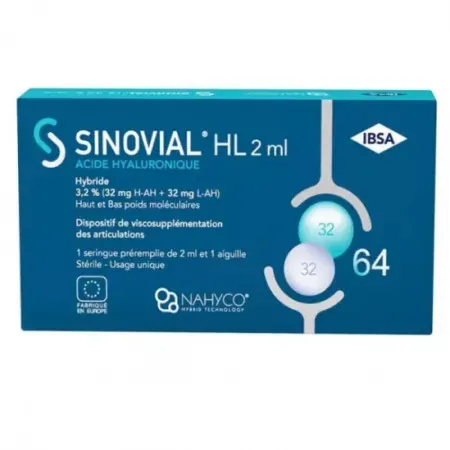Sinovial HL 2ml 1 seringue - Univers Pharmacie