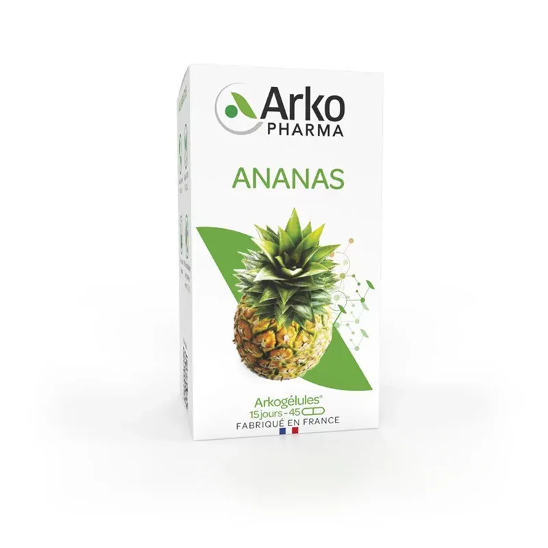Arkopharma Arkogélules Ananas 45 gélules - Univers Pharmacie