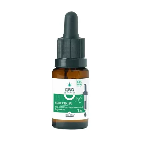 CBD by Boiron Huile CBD 15% 15ml - flacon