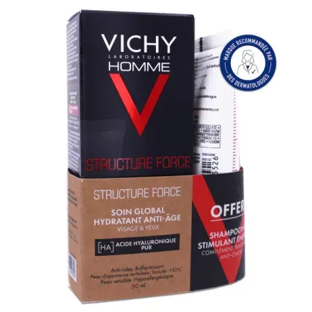Vichy Homme Structure Force Soin Global Hydratant...