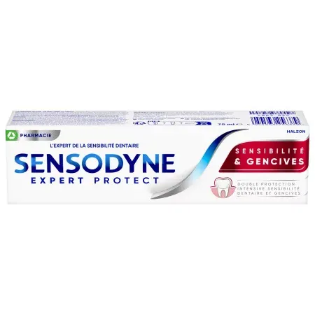 Sensodyne Expert Protect Sensibilité & Gencives 75ml - Univers Pharmacie