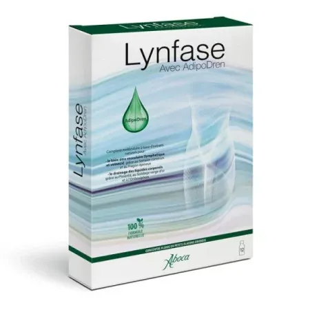 Aboca Lynfase avec AdipDren Unidose 15g X12 - Univers Pharmacie