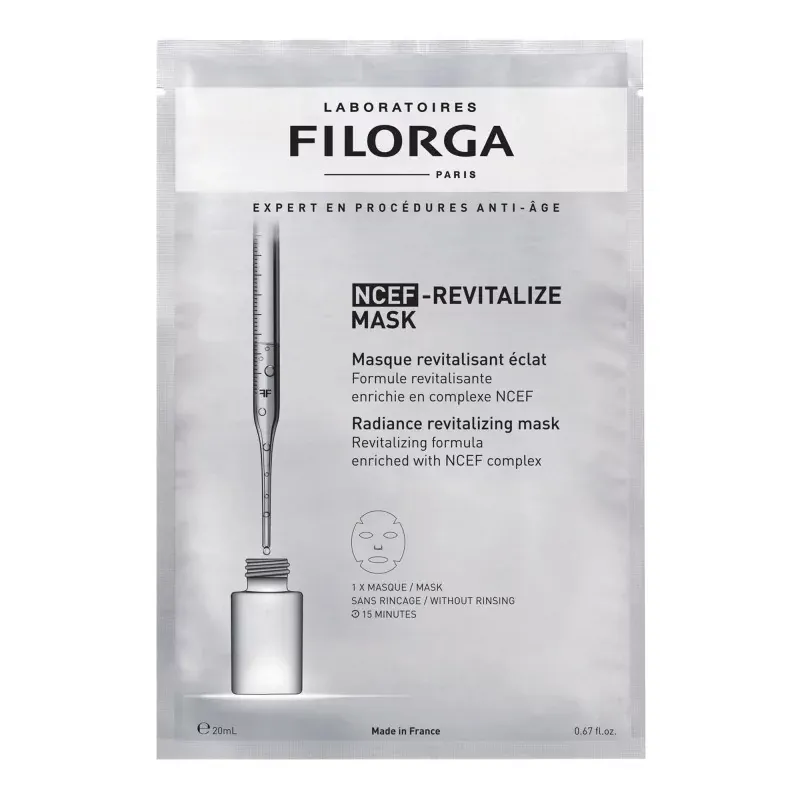 Filorga NCEF Revitalize Mask Masque Revitalisant Eclat 20ml - Univers Pharmacie Filorga NCEF Revitalize Mask Masque Revitalisant Eclat 20ml - Univers Pharmacie