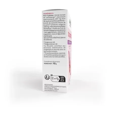 Cys-Control Confort Urinaire Arkopharma 20 gélules - côté 2
