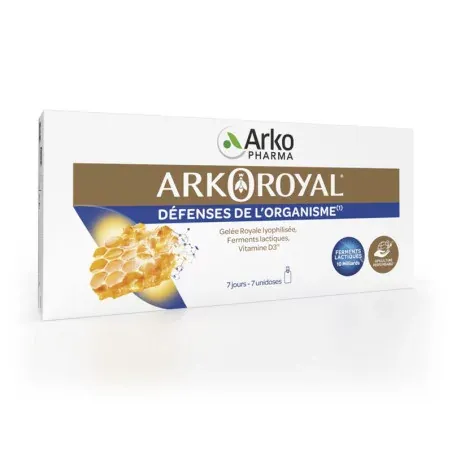 Arkopharma ArkoRoyal Défense de l'Organisme 7X10ml Arkopharma ArkoRoyal Défense de l'Organisme 7X10ml