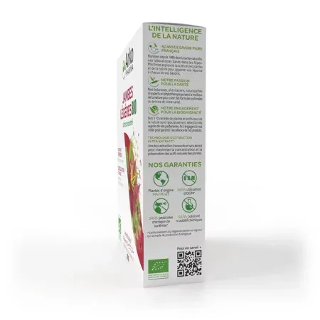 Arkopharma Arkofluides Bio Jambes Légères 20 ampoules - côté 2