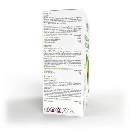 Arkopharma Arkofluides Bio Programme Minceur 30 ampoules - côté 1