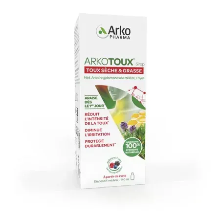 Arkopharma ArkoToux Sirop 140ml - Univers Pharmacie