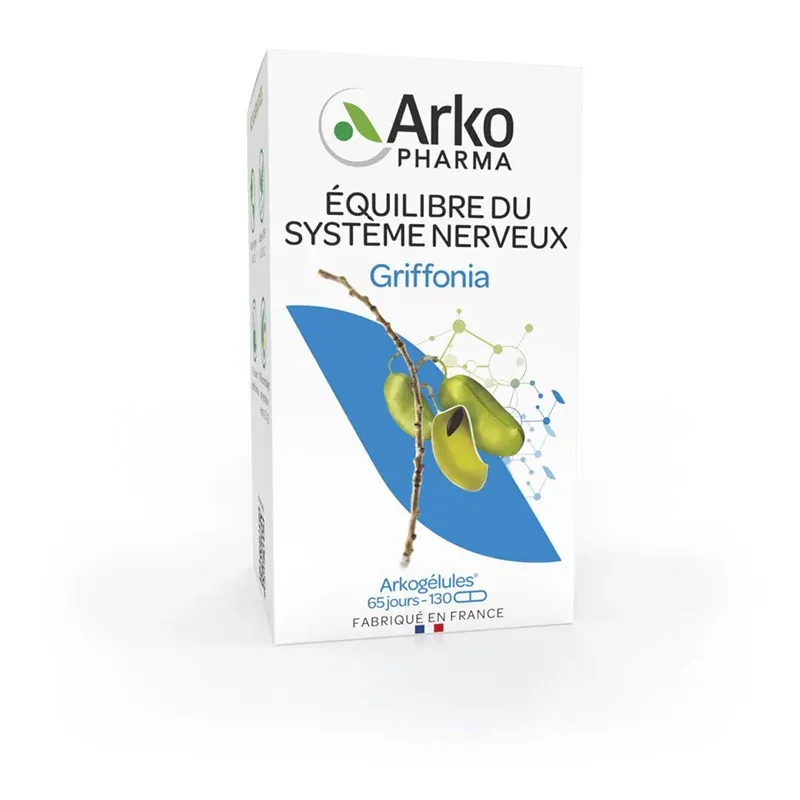 Arkopharma Arkogélules Griffonia 130 gélules - Univers Pharmacie