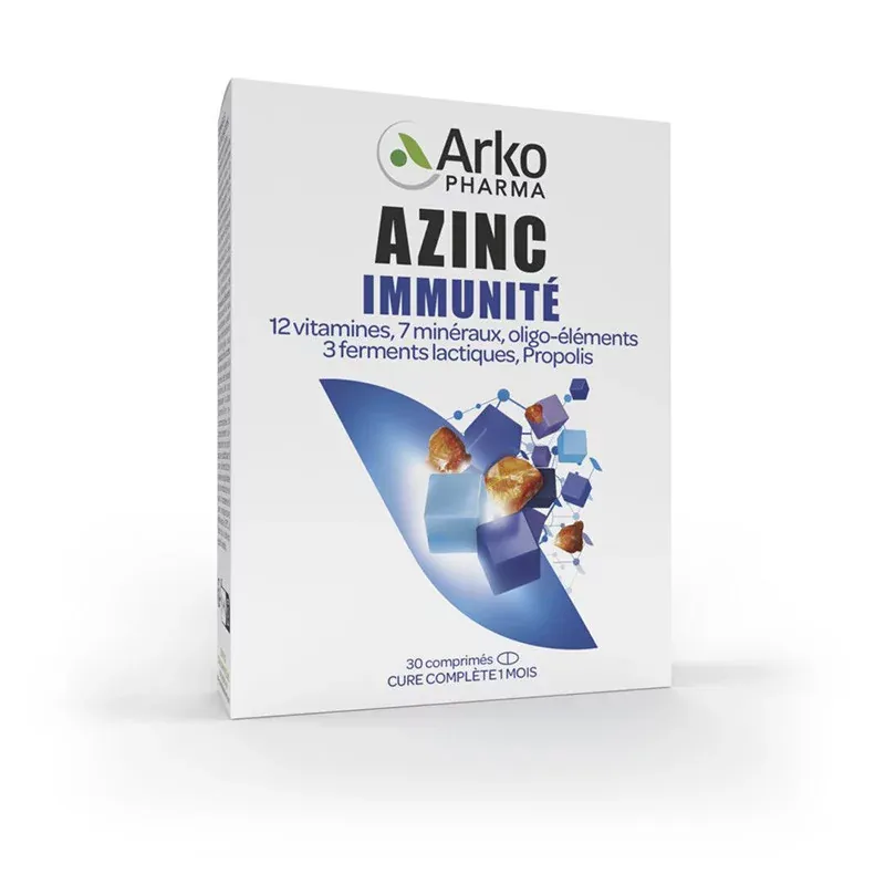 Arkopharma Azinc Immunité 30 comprimés - Univers Pharmacie Arkopharma Azinc Immunité 30 comprimés - Univers Pharmacie