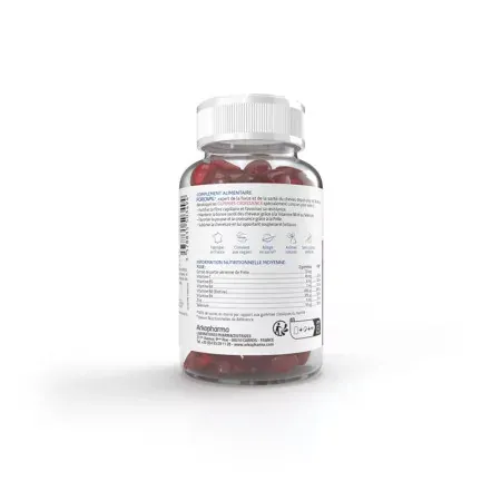Arkopharma Forcapil Croissance 60 gummies - dos 1