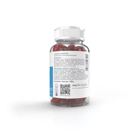 Arkopharma Forcapil Croissance 60 gummies - dos 2